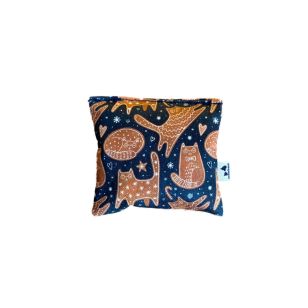 Poduszeczka Cat Gingerbread prezent dla kota pod choinkę