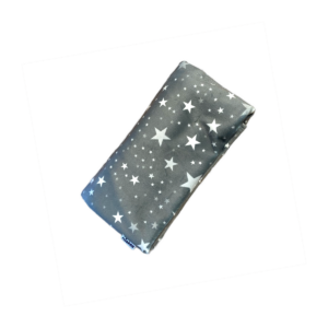 kocyk Full of Stars, kocyk dla psa lub kota, kocyk szary w gwiazdki