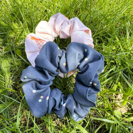 scrunchie pola dots
