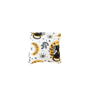 poduszeczka moon eye, poduszka dla kota zabawka z kocimiętką, walerianą, matatabi