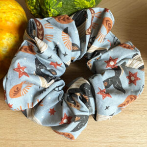 scrunchie celestial whale