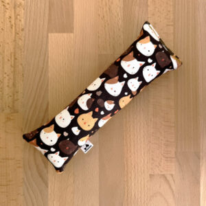 Kopacz Choco Neko XL z japońską kocimiętką, kopacz dla kota kawaii, matatabi zabawka